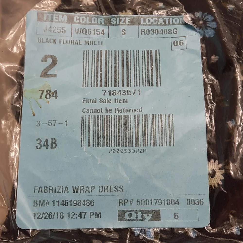 J. Crew Mercantile Fabrizia Wrap Dress